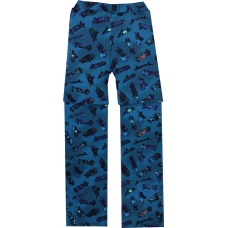 Pyžamové kalhoty  s nepropustnou vložkou  svítící skateboardy
