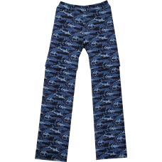 Pyžamové kalhoty  s nepropustnou vložkou  žraloci