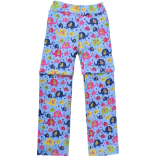Pyžamové kalhoty s nepropustnou vložkou barevní sloni