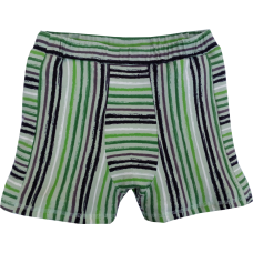 Boxerky zelenočerný proužek