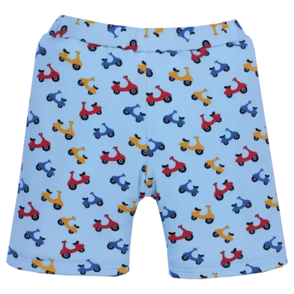 Bermudy barevné skútry