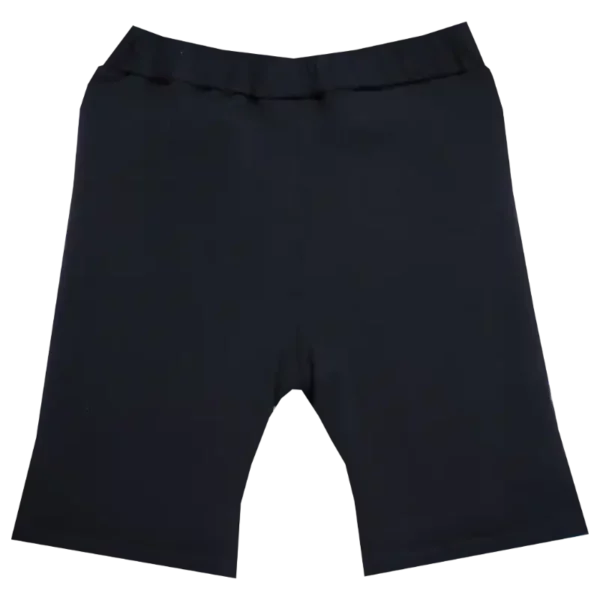 Bermudy jednobarevné černé