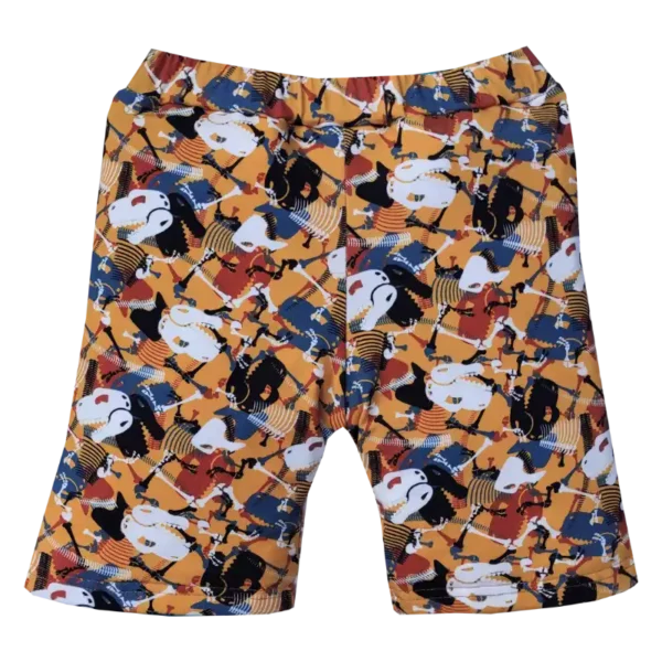 Bermudy dračí lebky