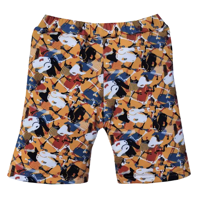 Bermudy dračí lebky