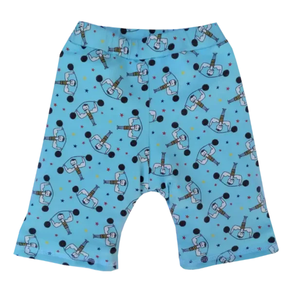 Bermudy kulturisti na modré