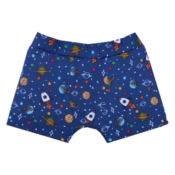 Boxerky barevný vesmír (jednostranné)