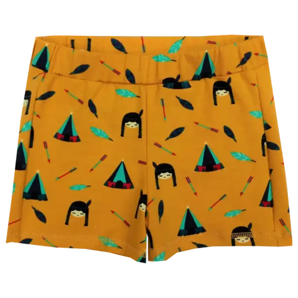 Boxerky dívčí malé indiánky (enkopréza)