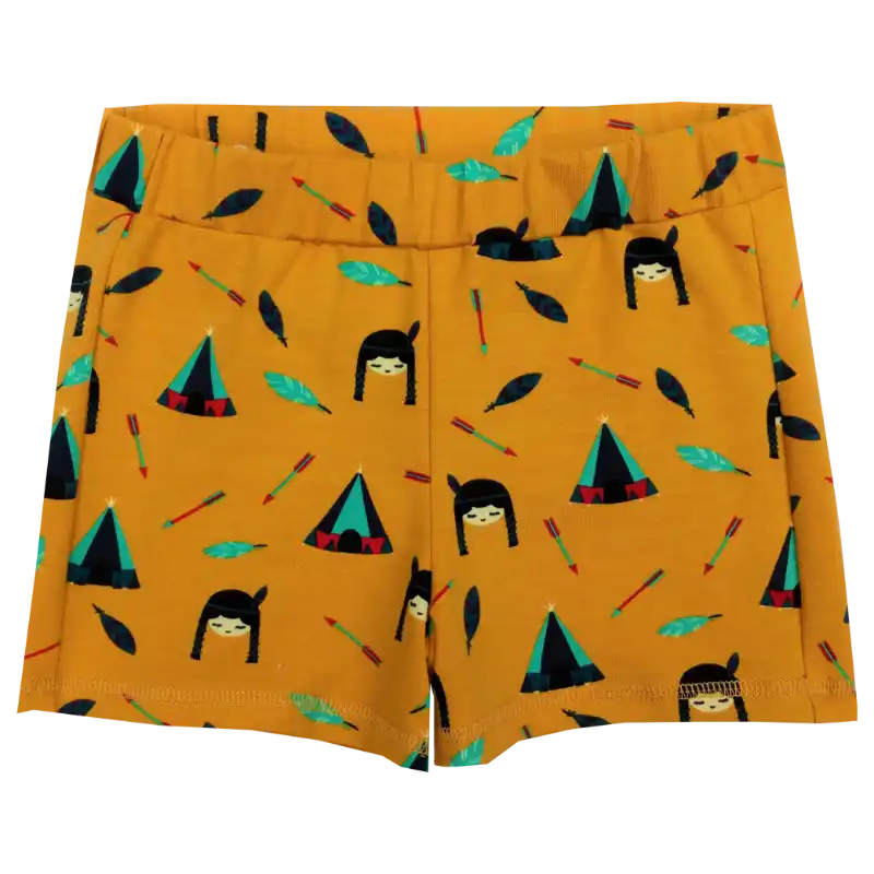 Boxerky dívčí malé indiánky (enkopréza)