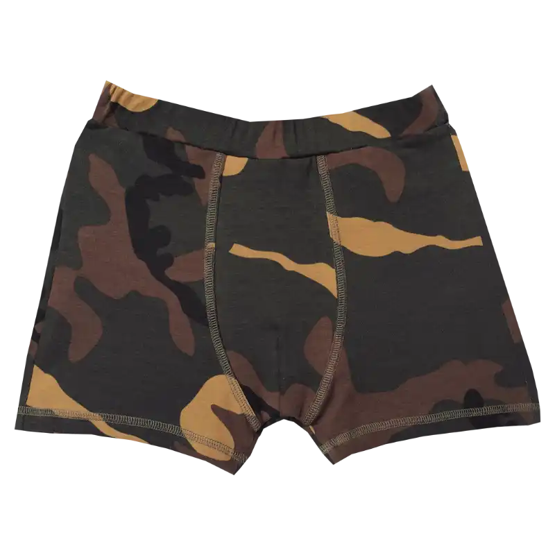 Boxerky zelenohnědá maskáčovina (enkopréza)