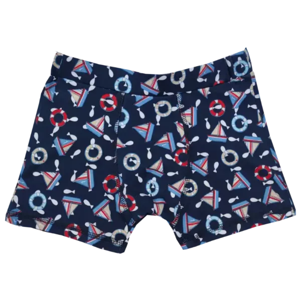 Boxerky modrý přístav (enkopréza)